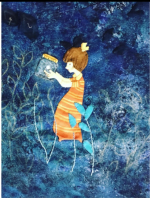 8X mê khâu vá và những chiếc chăn chần bông sinh động hút mắt người xem