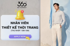 Điểm danh "𝗙𝗮𝘀𝗵𝗶𝗼𝗻 𝗗𝗲𝘀𝗶𝗴𝗻𝗲𝗿" ở đâu nhỉ? Gia nhập ngay Thời trang 360 để cùng tạo ra những thiết kế ấn tượng!