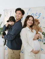 Váy áo bầu của 'Nữ hoàng sắc đẹp' Megan Young