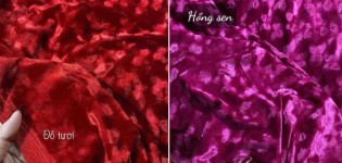 Nhung sóng 7 biên siêu đẹp Khổ 1m6 #65k/m. 10m ms