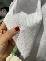 Vải may áo sơ mi bao sang bao đẹp co giãn vừa tay 100% cotton