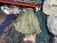 Khóa kéo ykk cước răng 5 xuôi các màu dài 66 đến 80cm