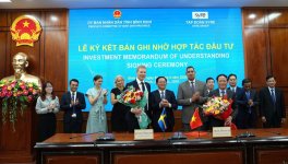 Bình Định và Tập đoàn Syre xúc tiến đầu tư Tổ hợp tái chế vải polyester trị giá 1 tỷ USD