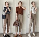 Chiếc quần "gây bão" đầu hè: Cách mặc đẹp quá đơn giản, phù hợp cả tuổi trung niên!