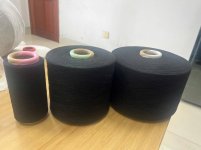 BÊN EM XƯỞNG SẢN XUẤT SỢI ĐEN THÀNH PHẦN CVC -TC