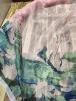 Sale mạnh Tơ oganza may váy áo dài đều xinh