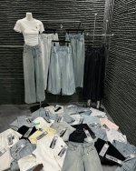 E sẵn quần Jean nữ từ form tới chất chuẩn hàng shop