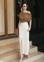 Áo và chân váy, tưởng giản đơn mà đẹp bất ngờ