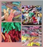 Khóa kéo giọt lệ may áo dài, váy, đầm