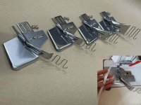 Cữ bọc viền cổ áo, tay áo, nách áo