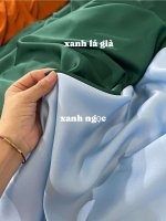 Sét lụa satin mềm mịn vải giãn rủ