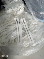 Khoá đồng trắng số 3 dài 15cm làm khoá túi