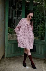 Chớm thu, khám phá tủ đồ thanh lịch với chất liệu lụa, ren cùng vải xô mềm