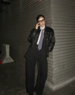 Nét chấm phá thời thượng từ áo khoác da