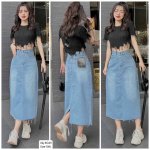 Chân váy jean siêu hot