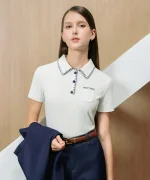 Áo polo, áo dệt kim mặc đẹp nhất với chân váy và quần jeans