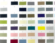 Công ty em sản xuất các loại vải dệt thoi: Poly, nylon làm áo gió, áo khoác, áo phao, xi giãn làm quần short hoặc sản xuất theo yêu cầu của khách hàng