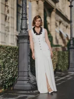 Váy dài - từ sàn diễn đến đường phố và mẹo phối layer theo mùa