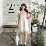 Tuyệt chiêu ‘trẻ mãi không già’ với quần yếm năng động