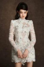 Đầm dự tiệc đơn sắc, cách gây ấn tượng ngay từ cái nhìn đầu tiên