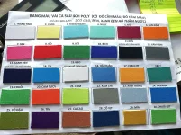 Bảng Màu Thường Dùng Trong Ngành May Mặc