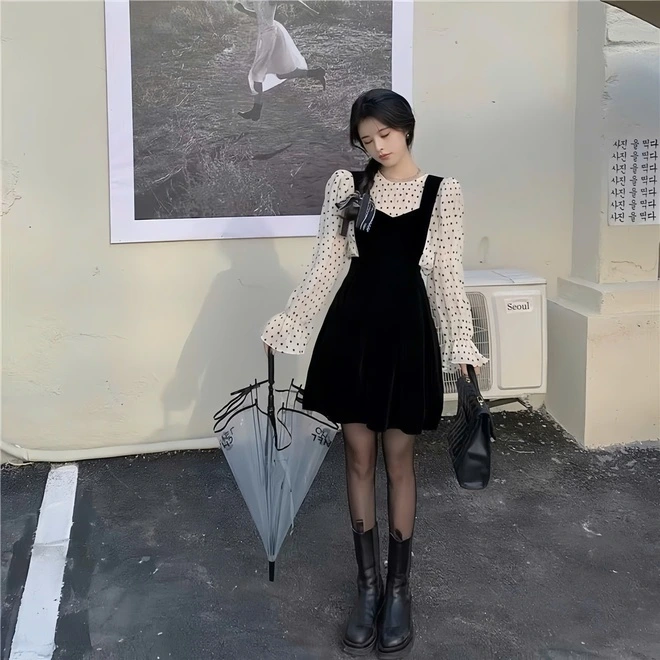 Tái hiện vẻ đẹp cổ điển với những chiếc váy nhung-3.webp