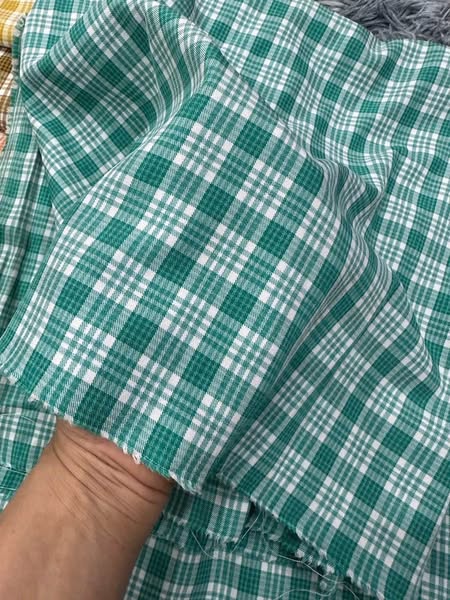 tuýt si kẻ mềm mịn mướt lên sét bộ váy quần 28km10m miễn ship Sỉ inb-3.jpg