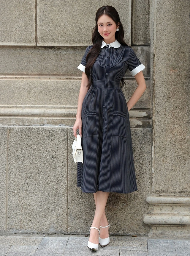 Váy midi tuy giản đơn nhưng lại đẹp quá xuất sắc-3.webp